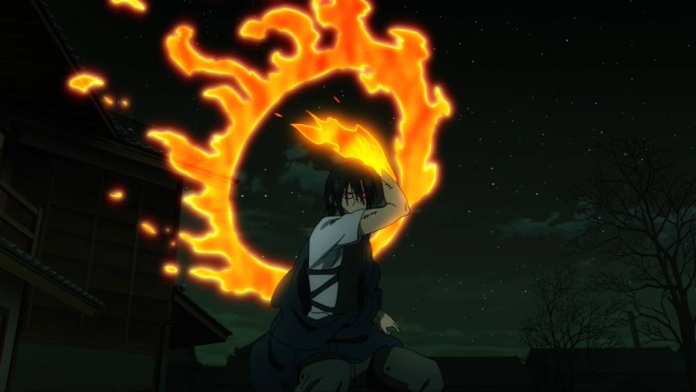 karakter Benimaru Shinmon dari anime Fire Force (dok. David Production)
