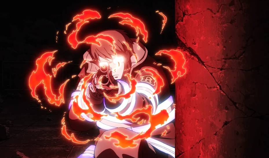 karakter Takehisa Hinawa dari anime Fire Force (dok. David Production)