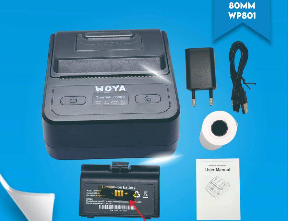 Woya Printer Thermal WP801 (shopee.co.id/Woya Official Shop)