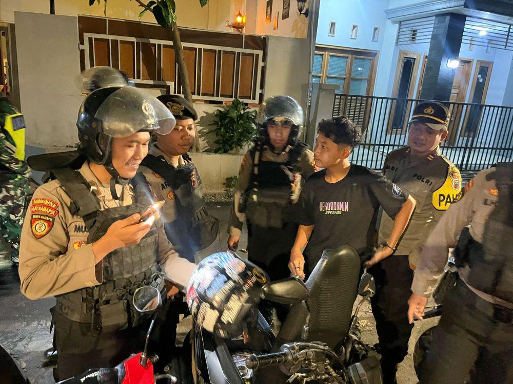 Polda Jateng Tangkap 131 Jukir Liar dan Anak Punk saat Razia Premanisme