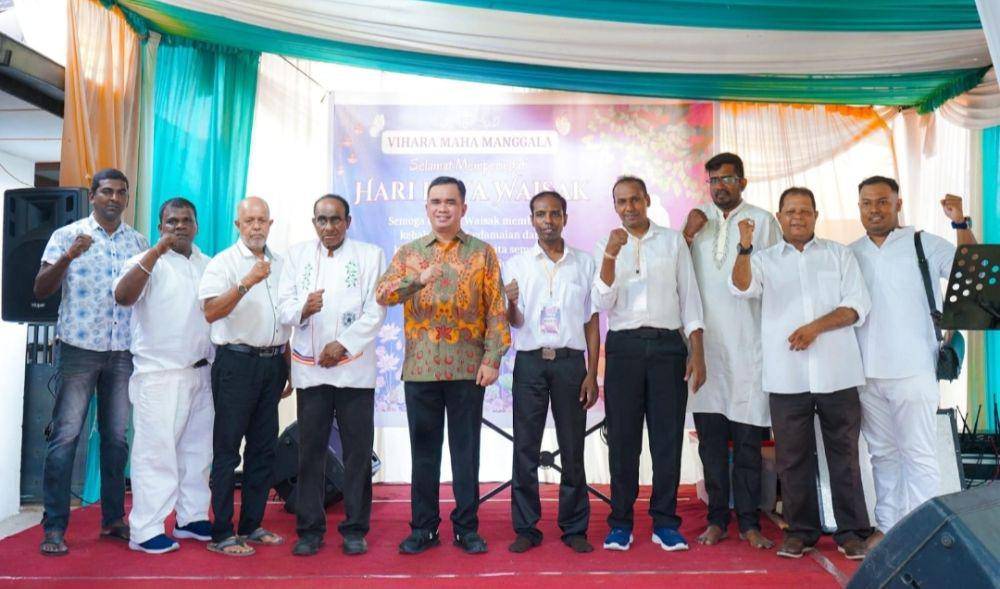 Kegiatan peringatan hari Waisak di Vihara Maha Manggala Kota Medan (Dok. Istimewa)