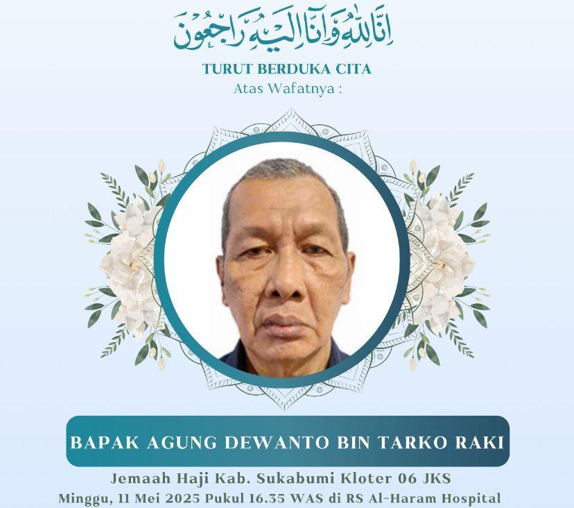 Innalillahi, Jemaah Haji Asal Sukabumi Wafat di Madinah