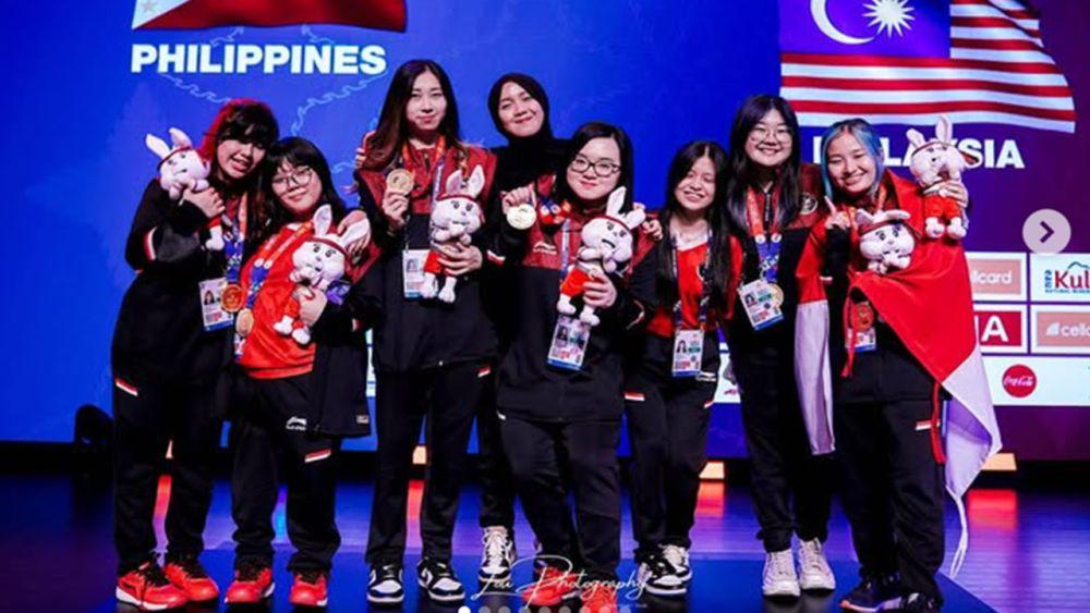 Tasy berhasil antarkan timnas MLBB perempuan menang di Sea Games Kamboja 2023 (instagram.com/tasiaedaa)