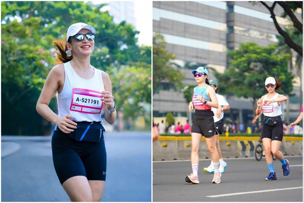 8 Potret Chelsea Olivia Pertama Kali Ikut Marathon, Lawan Rasa Takut!
