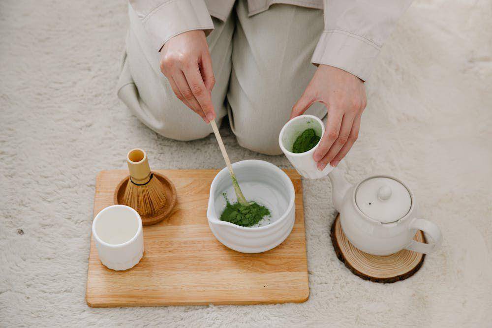 ilustrasi matcha ceremonial (pexels.com/Anna Pou)