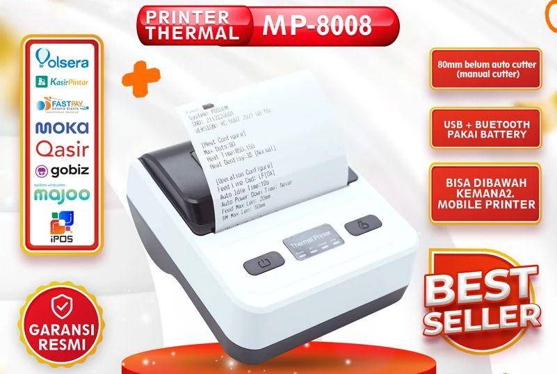 Iware Printer Thermal MP-8008 (shopee.co.id/Iware Official Shop)