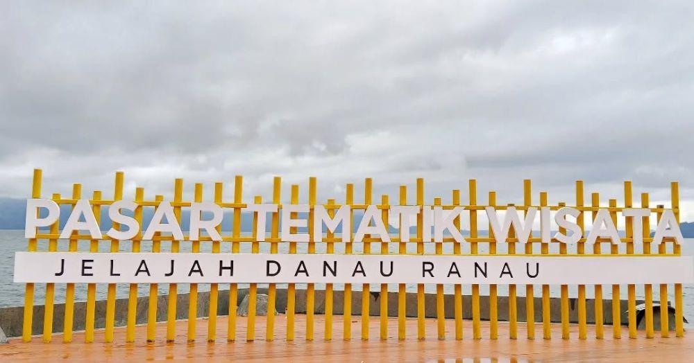 Potret Pasar Tematik Lumbok Seminung Lampung Barat