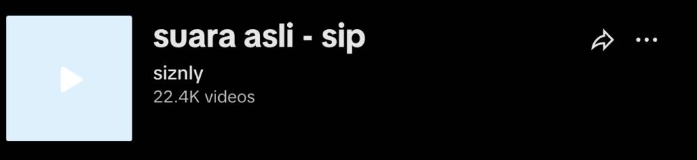 sound Miliki Aku yang viral di TikTok (tiktok.com)