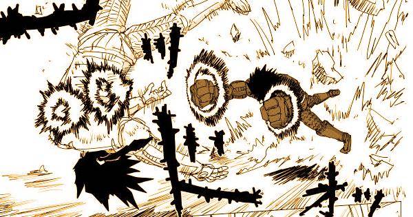 Mumen Rider berhasil memukul armor Suiryu - One Punch Man Webcomic