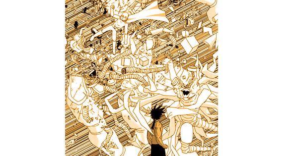 Saitama datang menghancurkan para robot - One Punch Man Webcomic