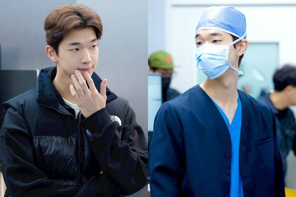 potret Kim E Jun di balik layar Resident Playbook (instagram.com/enter_just)