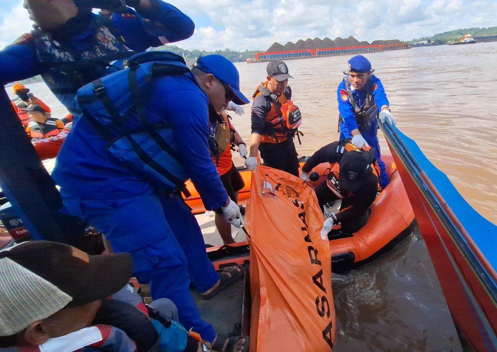 Korban Jatuh dari Klotok di Sungai Mahakam Ditemukan Tewas