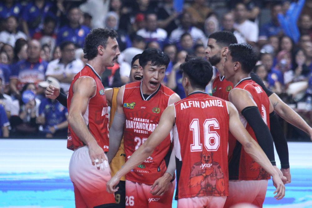 Tim Putra Bhayangkara Presisi Pertahankan Gelari Juara di Proliga 2025