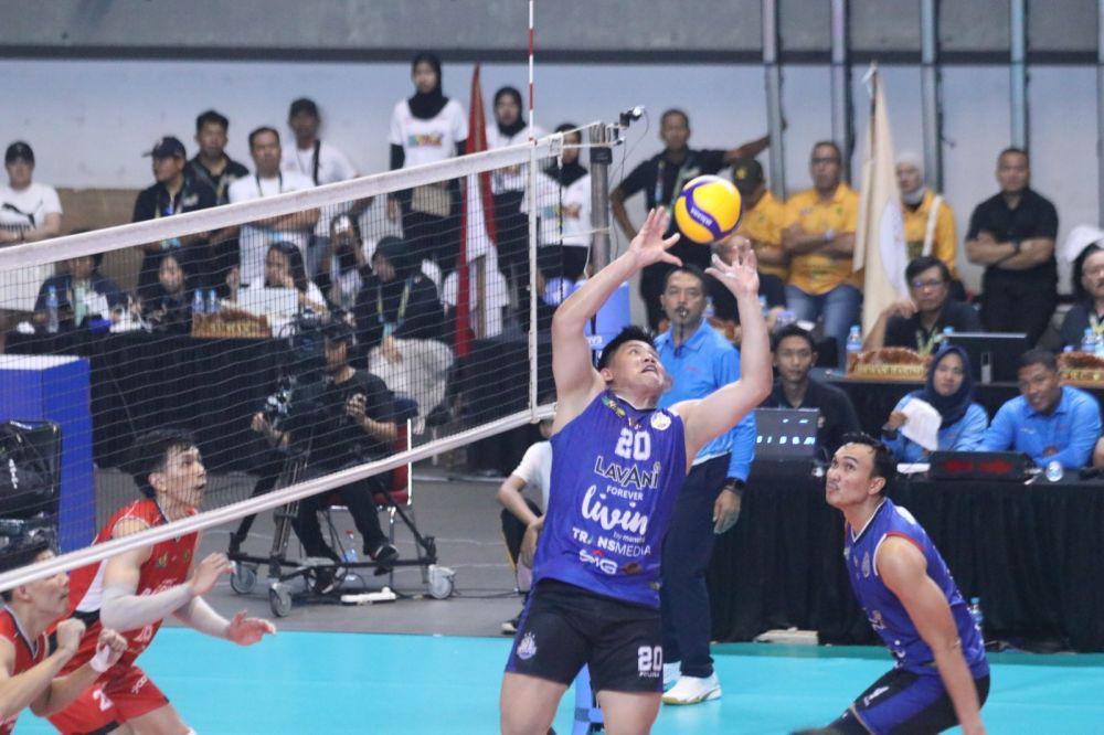 Tim voli putra Jakarta Bhayangkara Presisi berhasil mempertahankan gelar juara PLN Mobile Proliga 2025 setelah mengalahkan Jakarta LavAni Livin' Transmedia dengan meraih skor 3-2 pada babak grand final di GOR Amongrogo Yogyakarta, Minggu (11/5/2025) malam. (dok. Proliga2025)