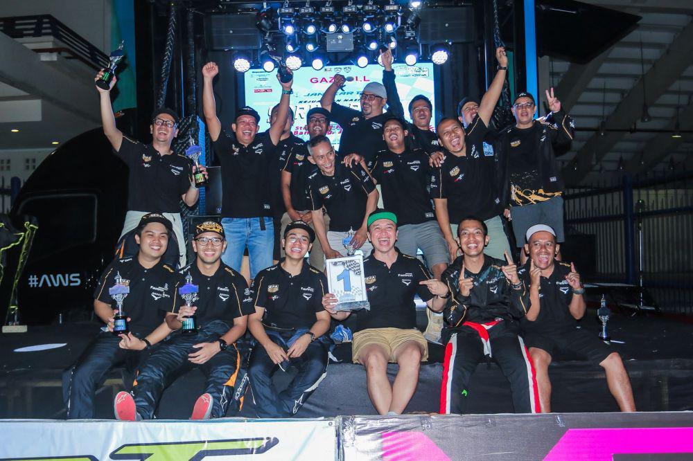 Tim Dewa United Motorsport X MSRT Juara Umum Kejurnas Sprint Rally