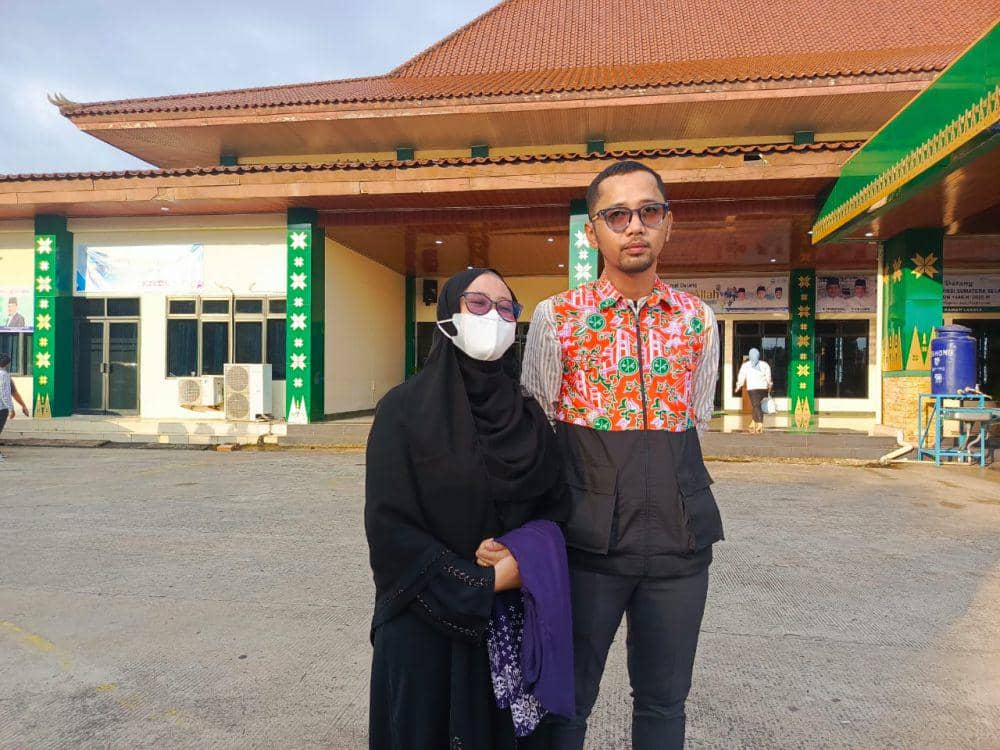 Salah satu jmaah haji kloter 9 yang batal berangkat ke Madinah karena hamil. (Dok. Kemenag)