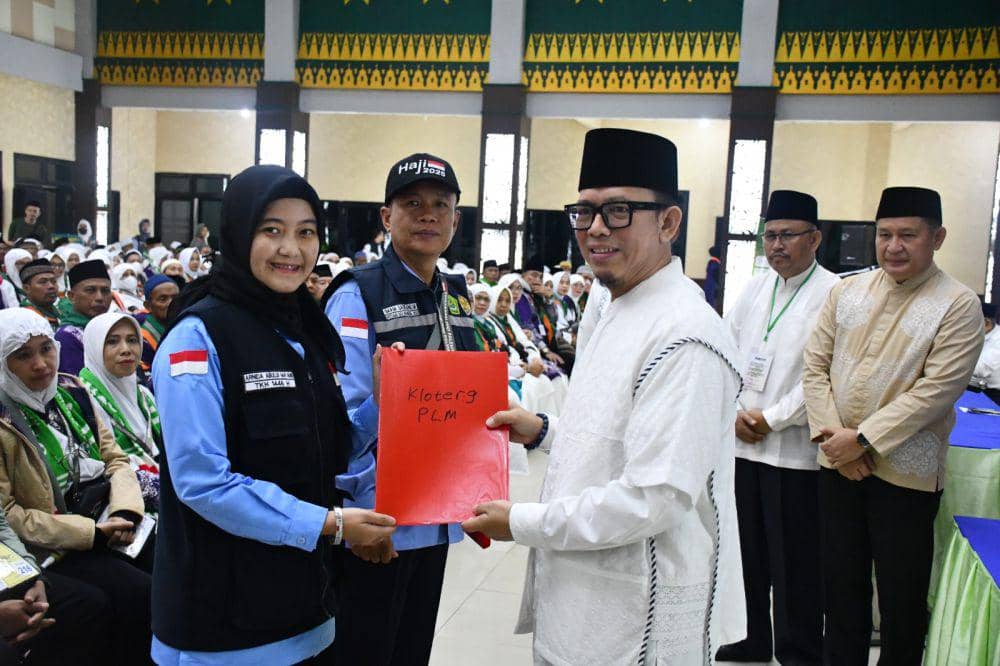 Jemaah haji kloter 9 berangkat ke Madinah. (Dok. Kemenag)