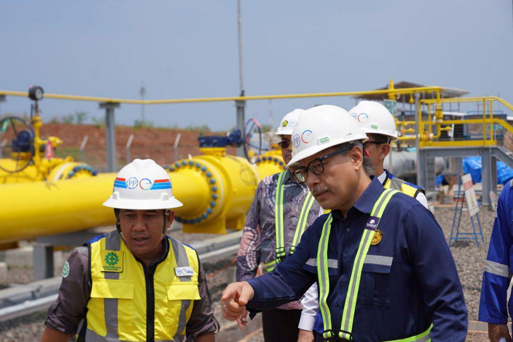 Jaringan pipa gas. (Dok. Kementerian ESDM)