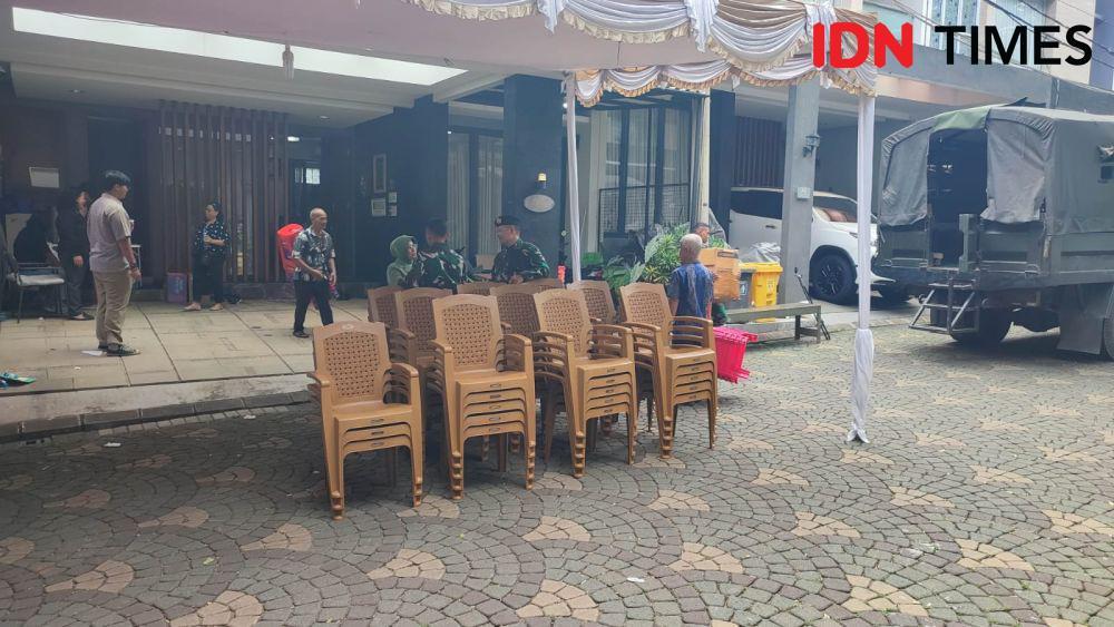 Rumah duka Kolonel Cpt Antonius Hermawan di Bekasi. (IDN Times/Imam Faishal)