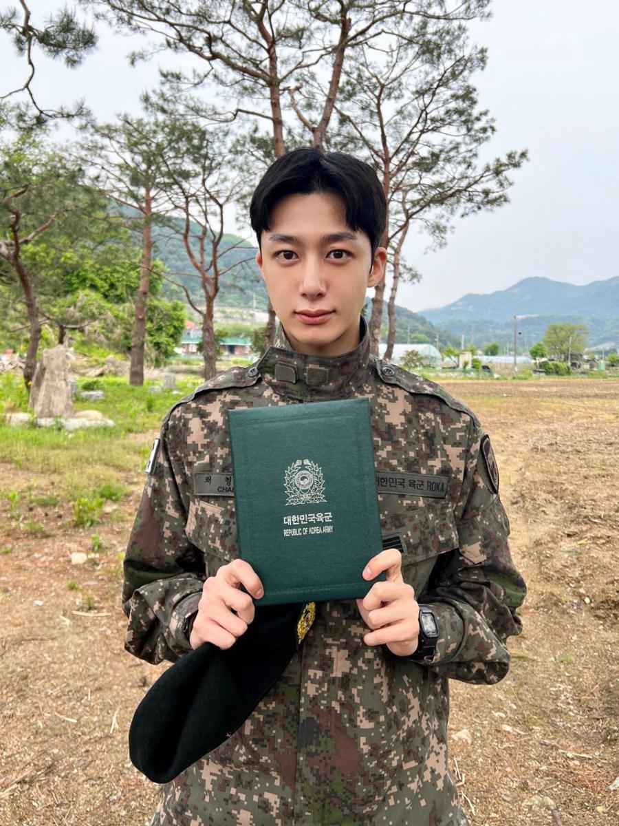 potret Hyungwon MONSTA X keluar wamil (x.com/OfficialMonstaX)