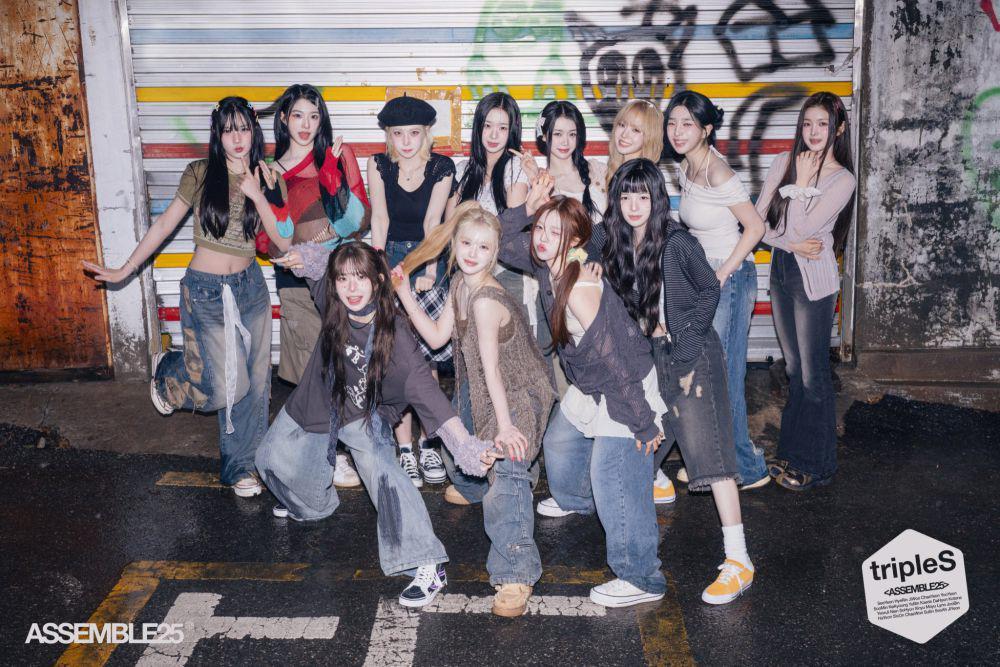 potret tripleS di full album ASSEMBLE25 (x.com/triplescosmos)
