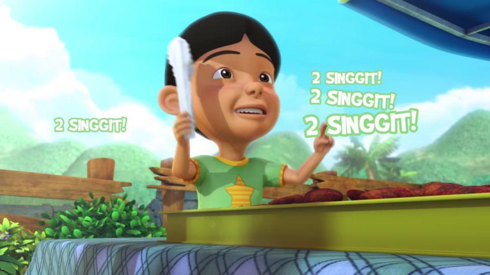 6 Makanan yang Dijual Mail di Serial Upin & Ipin, Gak Cuma Ayam Bakar