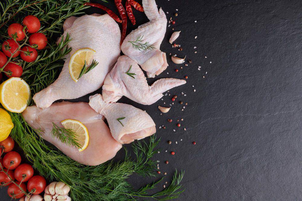 ilustrasi daging ayam (freepik.com/jcomp)