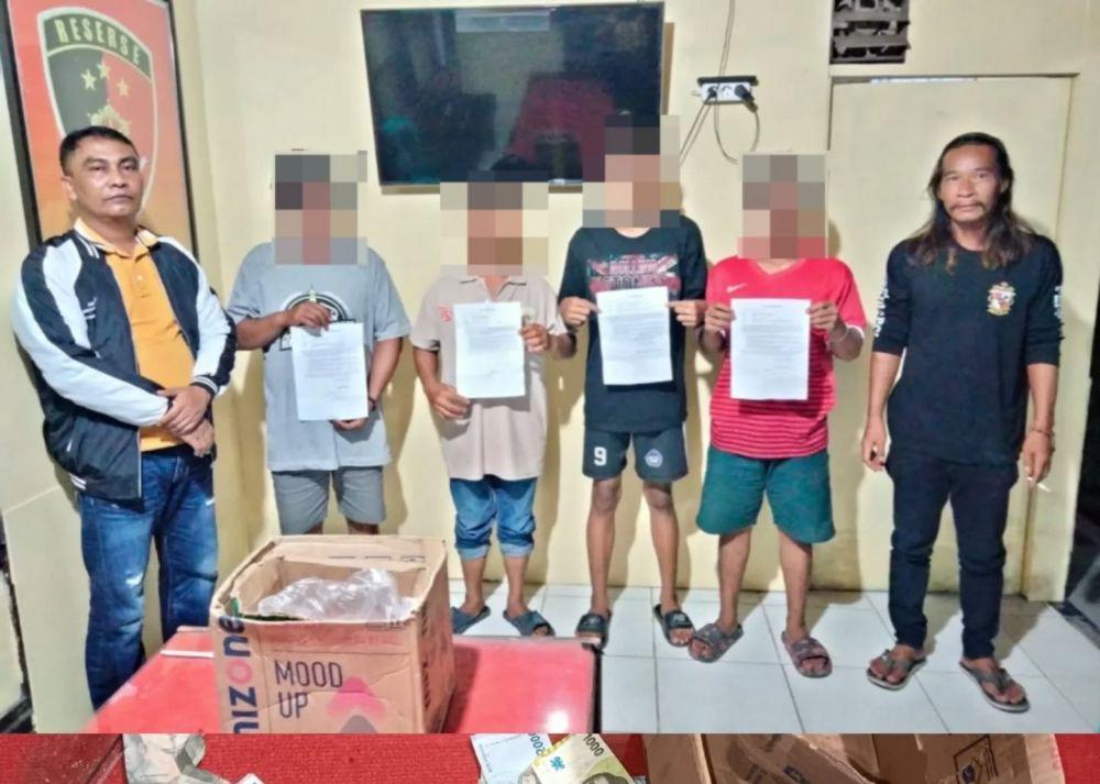 Empat Pelaku Pungli di Kukar Diringkus Polisi
