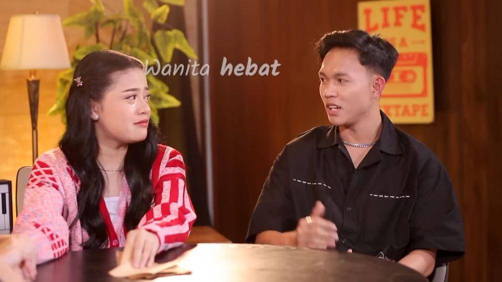 Potret keakraban Shabrina dan Fajar (YouTube.com/Indonesian Idol 2025)