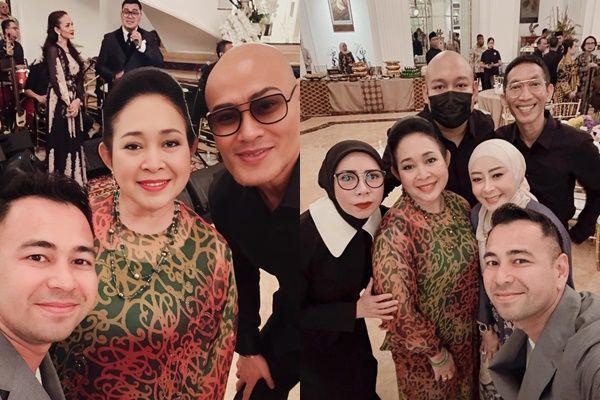 artis di ulang tahun Titiek Soeharto (instagram.com/raffinagita1717)