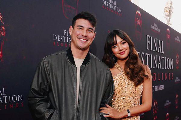 Aurelie Moeremans Hadiri Red Carpet Film Final Destination: Bloodlines
