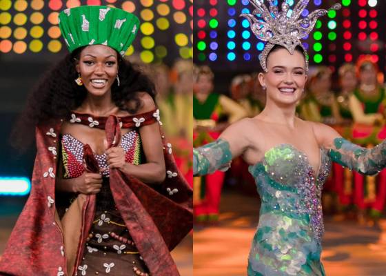 22 Potret Finalis dari Afrika di Opening Ceremony Miss World 2025