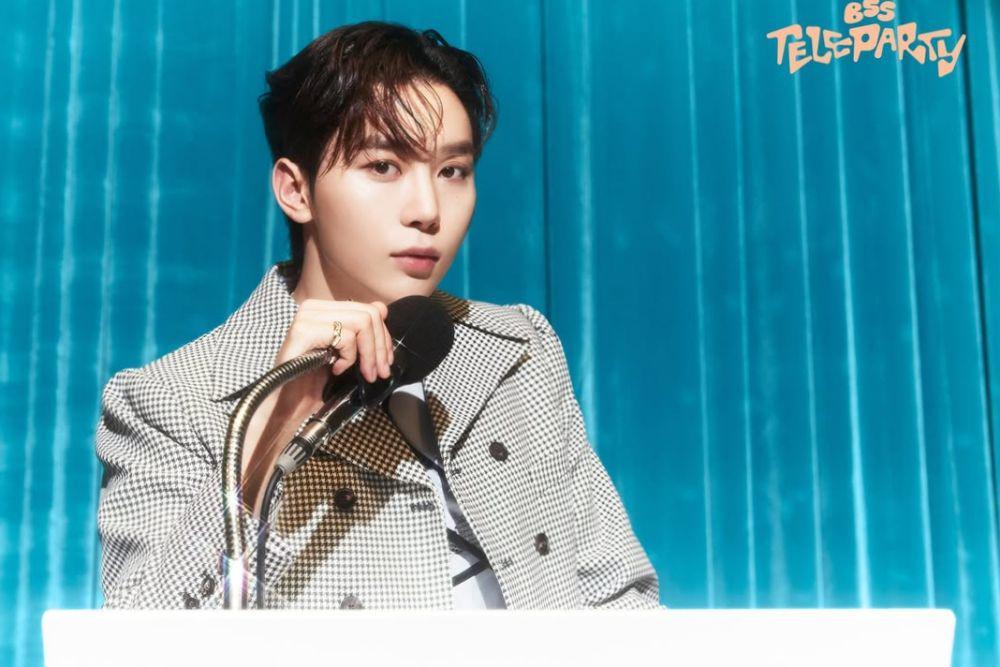 Seungkwan SEVENTEEN Jadi Komentator di Acara Voli KYK Invitational