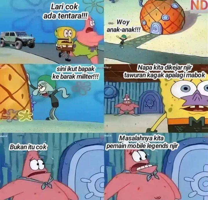 meme KDM (instagram.com/dprd.bikinibottom)