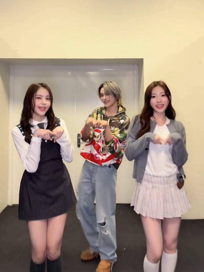 Hearts2Hearts dan YangYang WayV (instagram.com/hearts2hearts)
