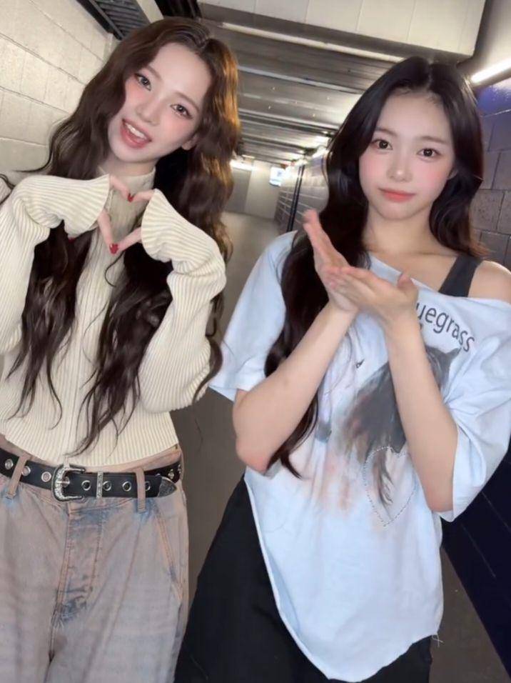 Hearts2Hearts dan karina aespa (instagram.com/hearts2hearts)