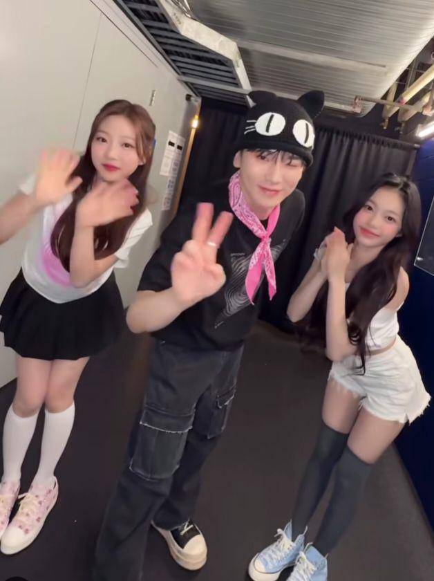 Hearts2Hearts dan Key SHINee (instagram.com/hearts2hearts)