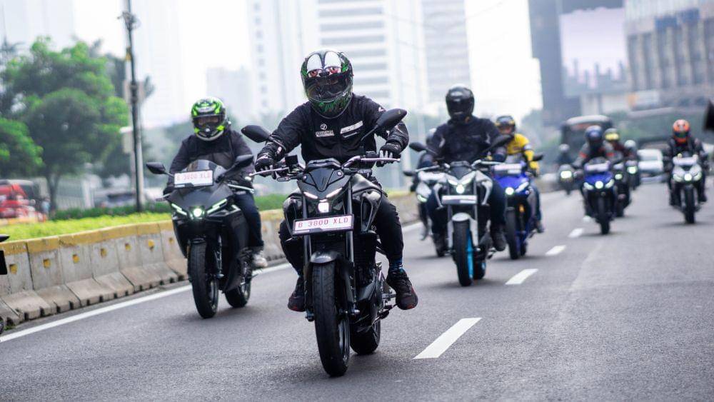 Para peserta lakukan riding bareng (YIMM)