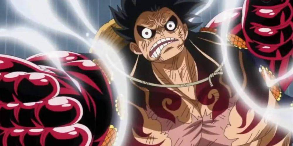 Luffy mengeluarkan Gear Fourth (dok. Toei Animation/One Piece)