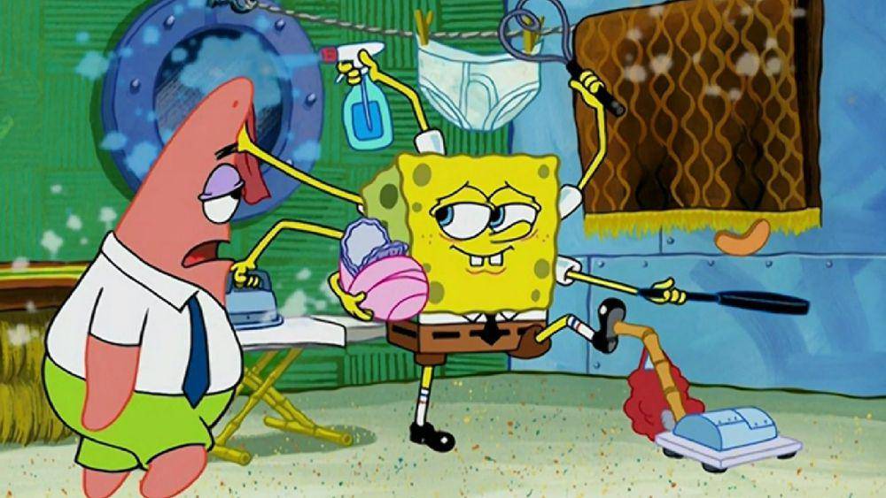SpongeBob dan Patrick berumah tangga (dok. Nickelodeon/SpongeBob SquarePants)