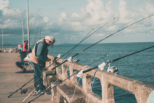 ilustrasi memancing (pexels.com/cottonbro)