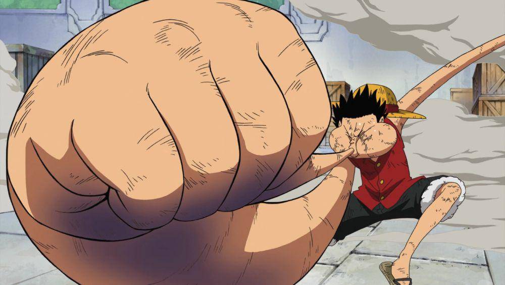 Luffy mengeluarkan Gear Third (dok. Toei Animation/One Piece)