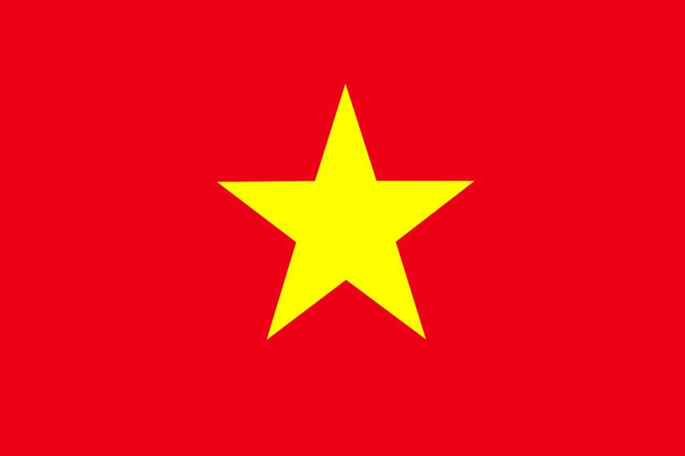 Ilustrasi Bendera Vietnam (pixabay.com/clker-free-vector-images-3736)