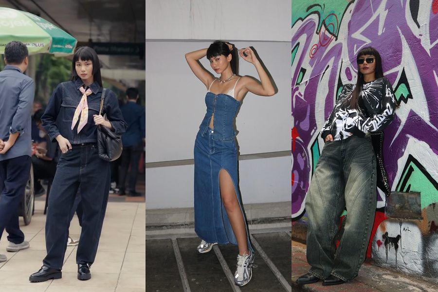 12 Ide Mix and Match Outfit Denim ala Helen Hiu, Casual hingga Edgy!