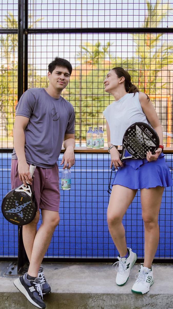 pasangan seleb main padel (instagram.com/lunamaya)