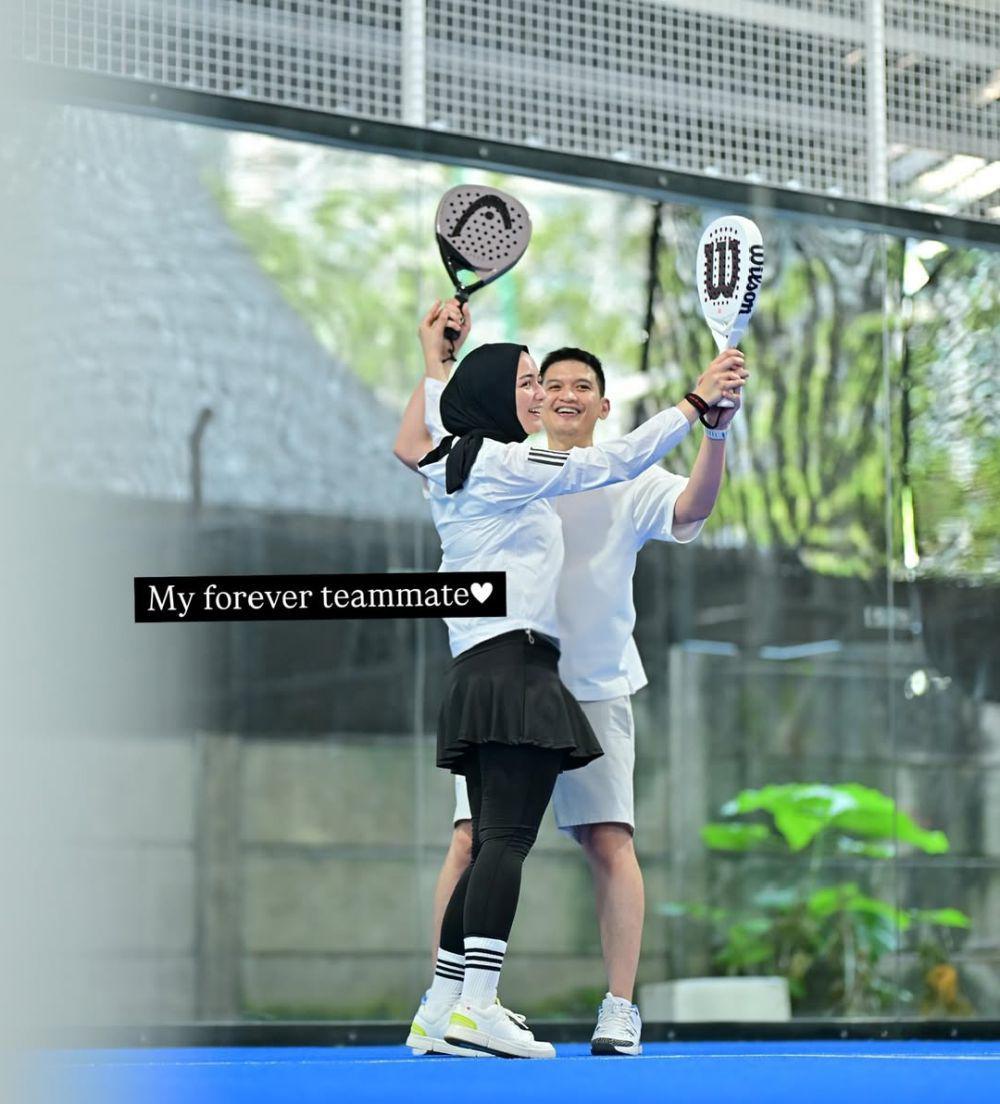 pasangan seleb main padel (instagram.com/citraciki)