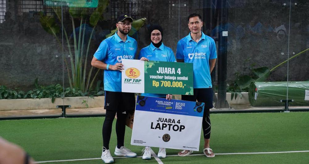pasangan seleb main padel (instagram.com/vatemat)