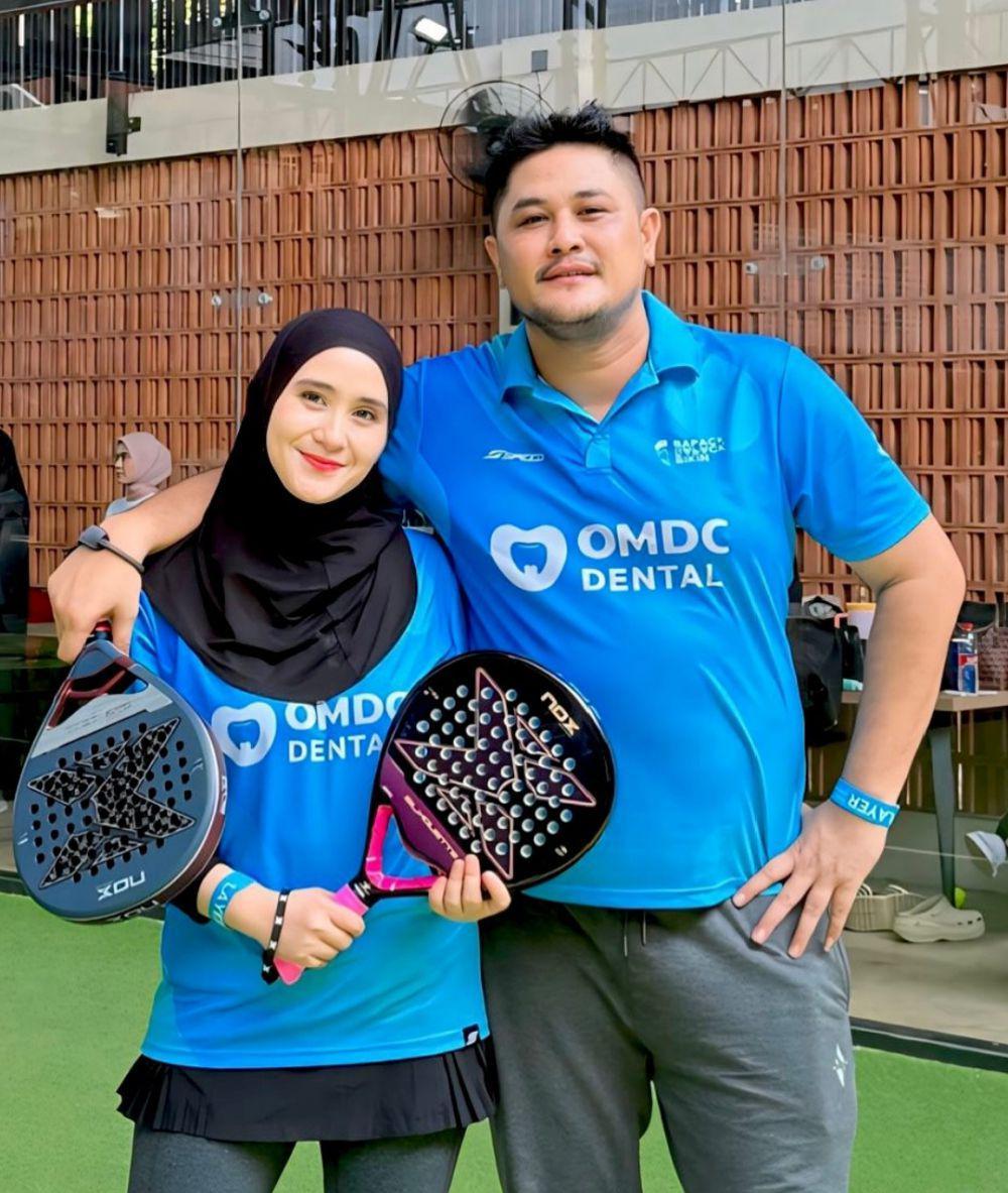 pasangan seleb main padel (instagram.com/ryana_dea)