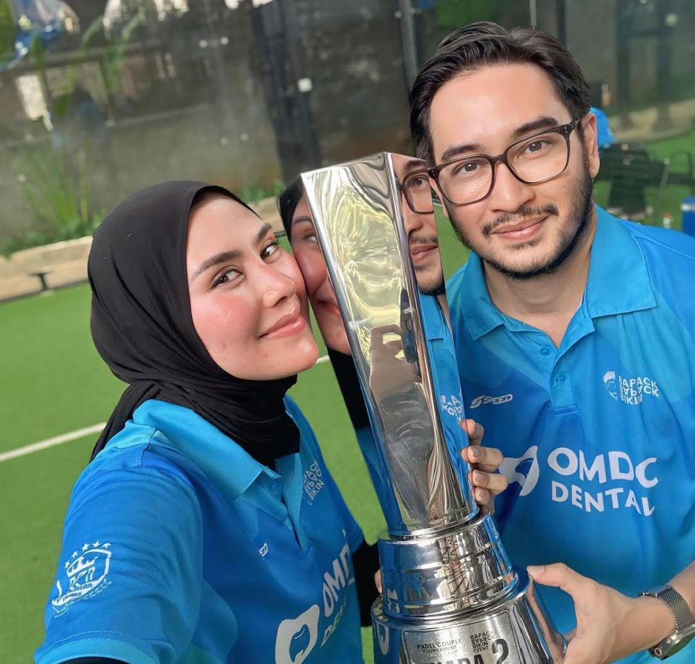 pasangan seleb main padel (instagram.com/syahnazs)
