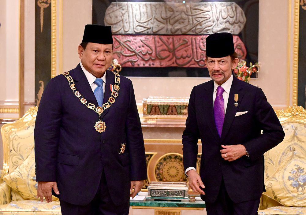 Pertemuan Bilateral Prabowo-Sultan Brunei Bahas Penguatan Kerja Sama